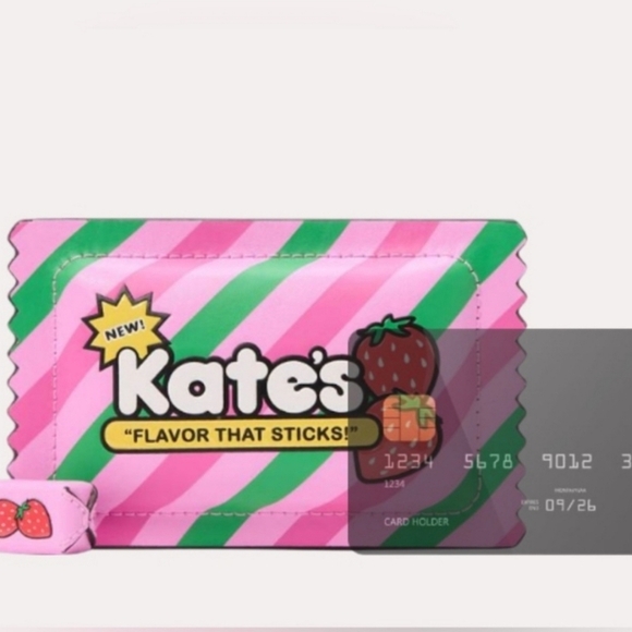 🔹️KATE SPADE 🔹️BUBBLEGUM 3D SMALL CARD HOLDER - Picture 4 of 7